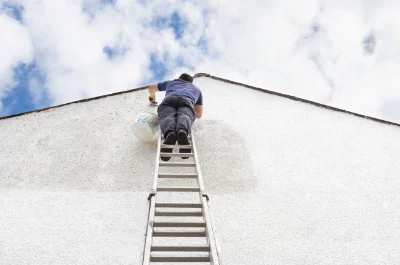 Peinture extérieure à Dun-le-Poëlier — façades et ravalement